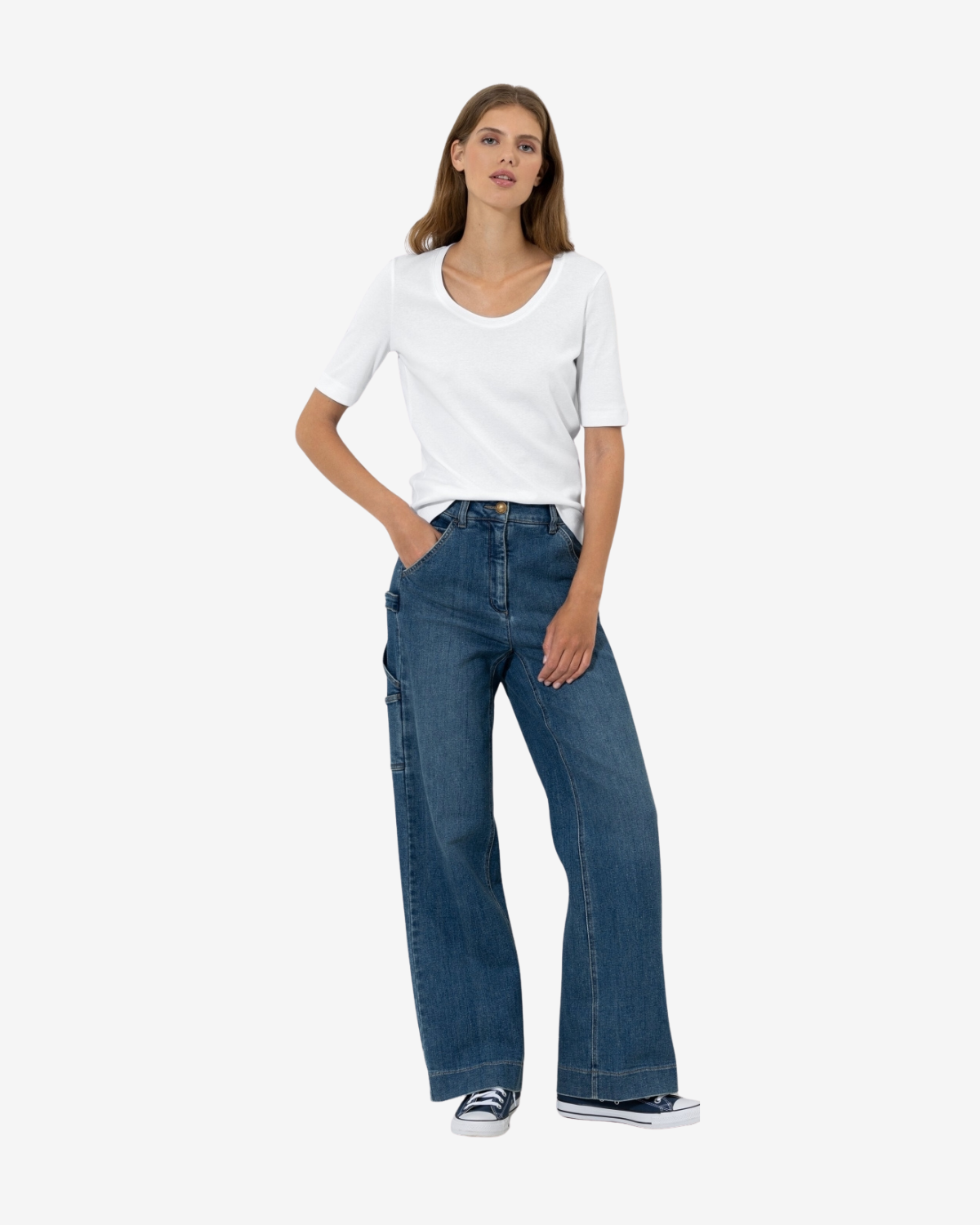 t-shirt aus organic-cotton White