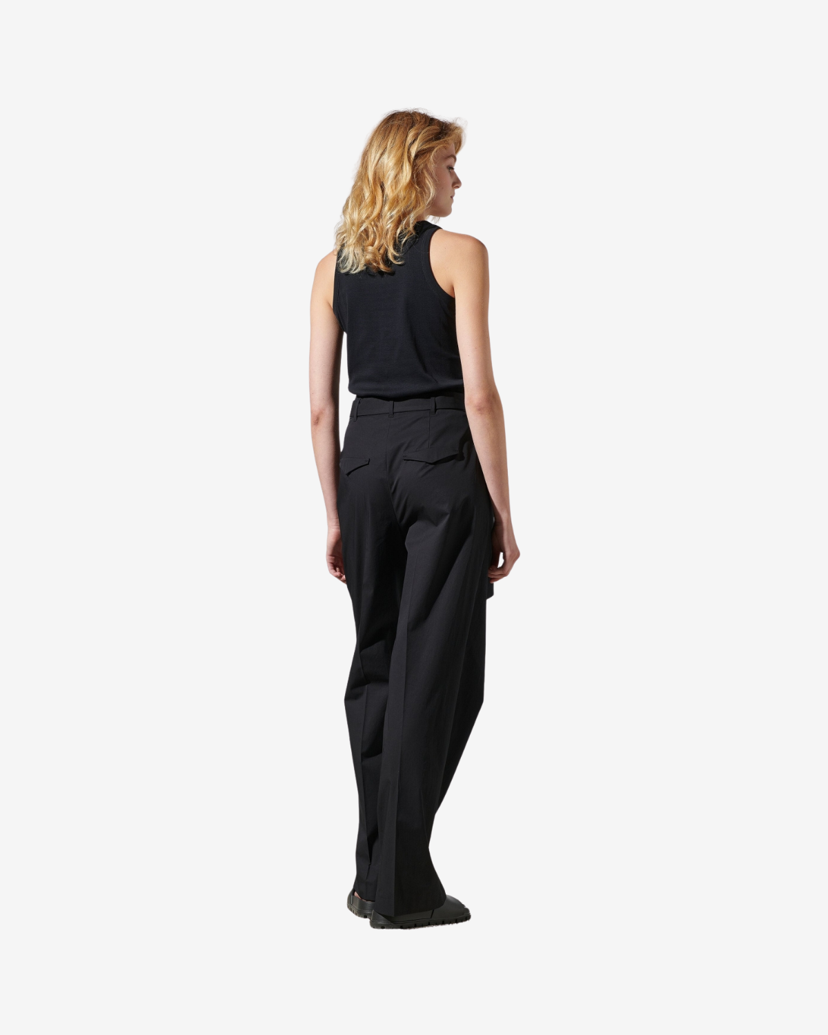 tanktop aus organic cotton Deep black