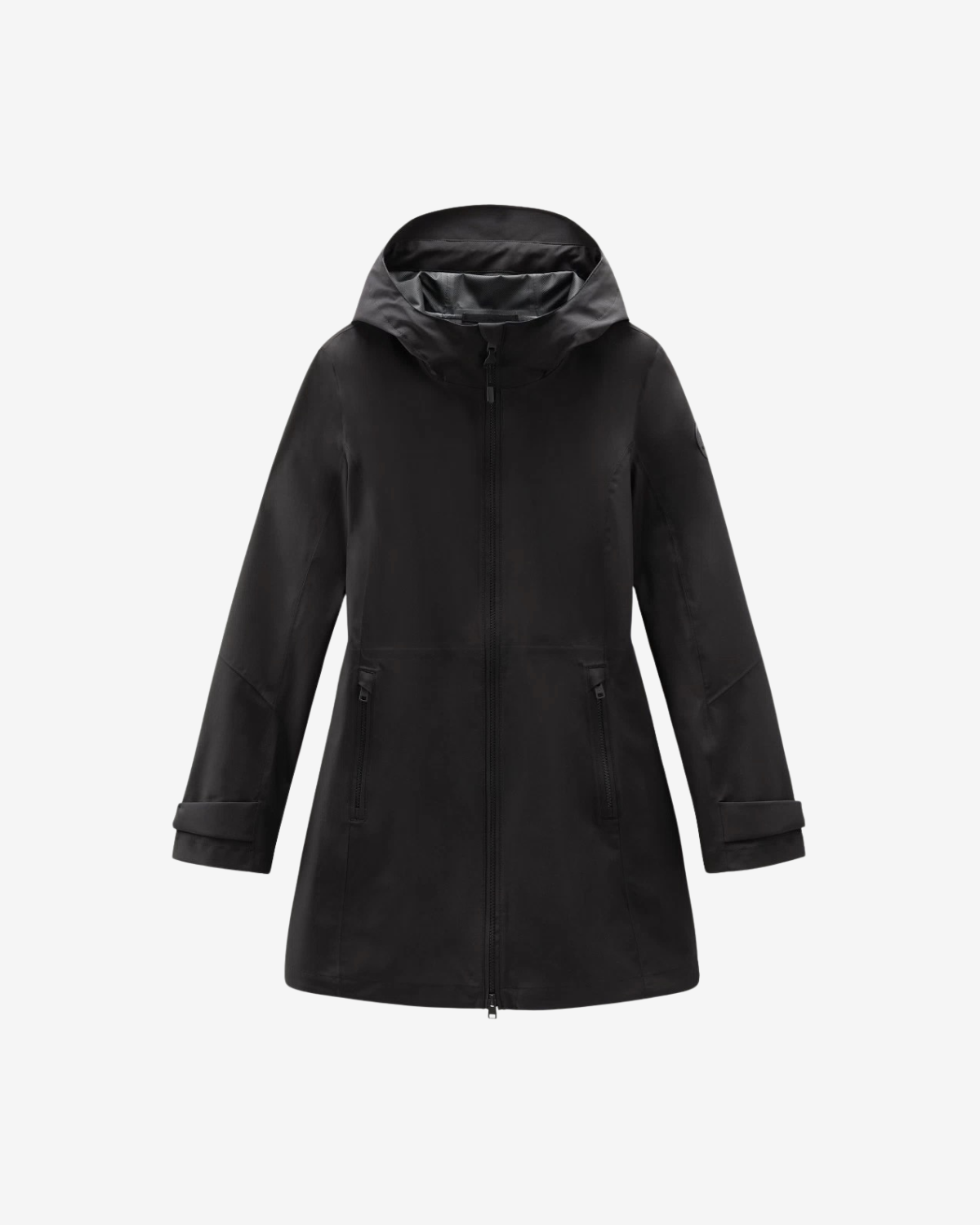 leavitt light parka  black