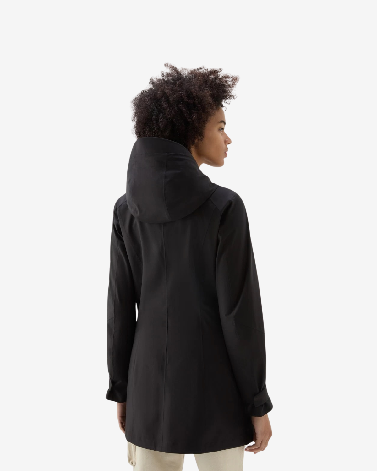 leavitt light parka  black