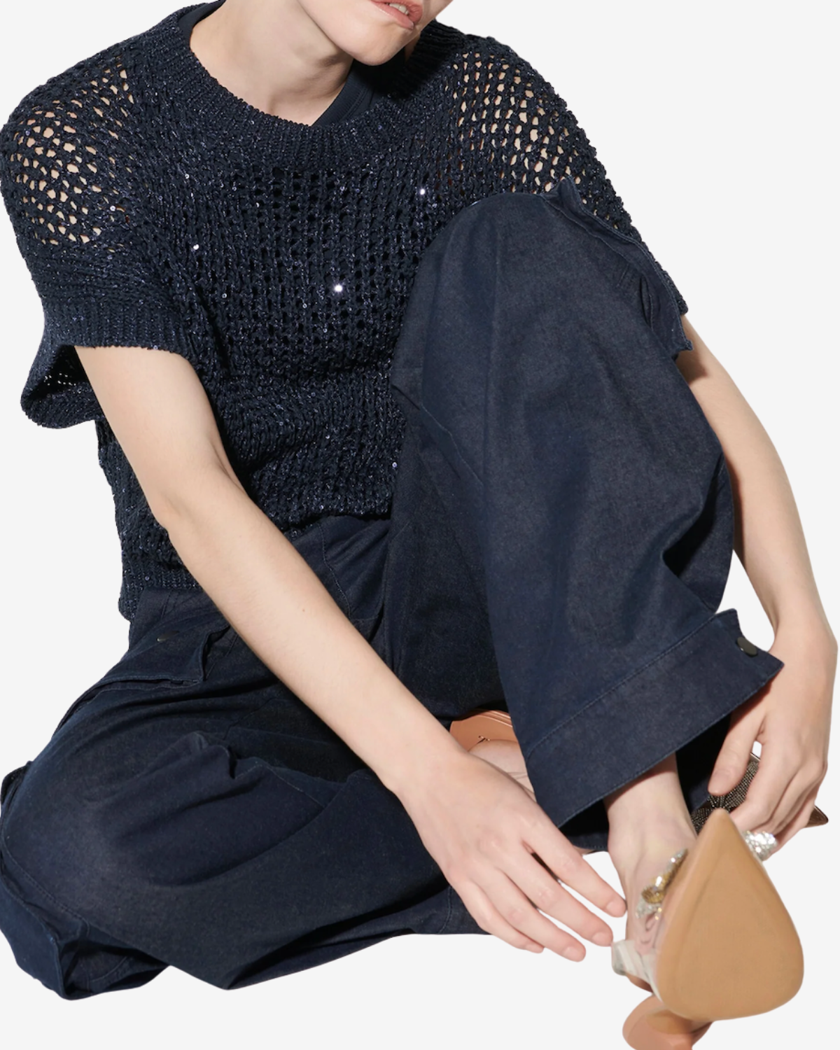 Sweatervest Dark navy