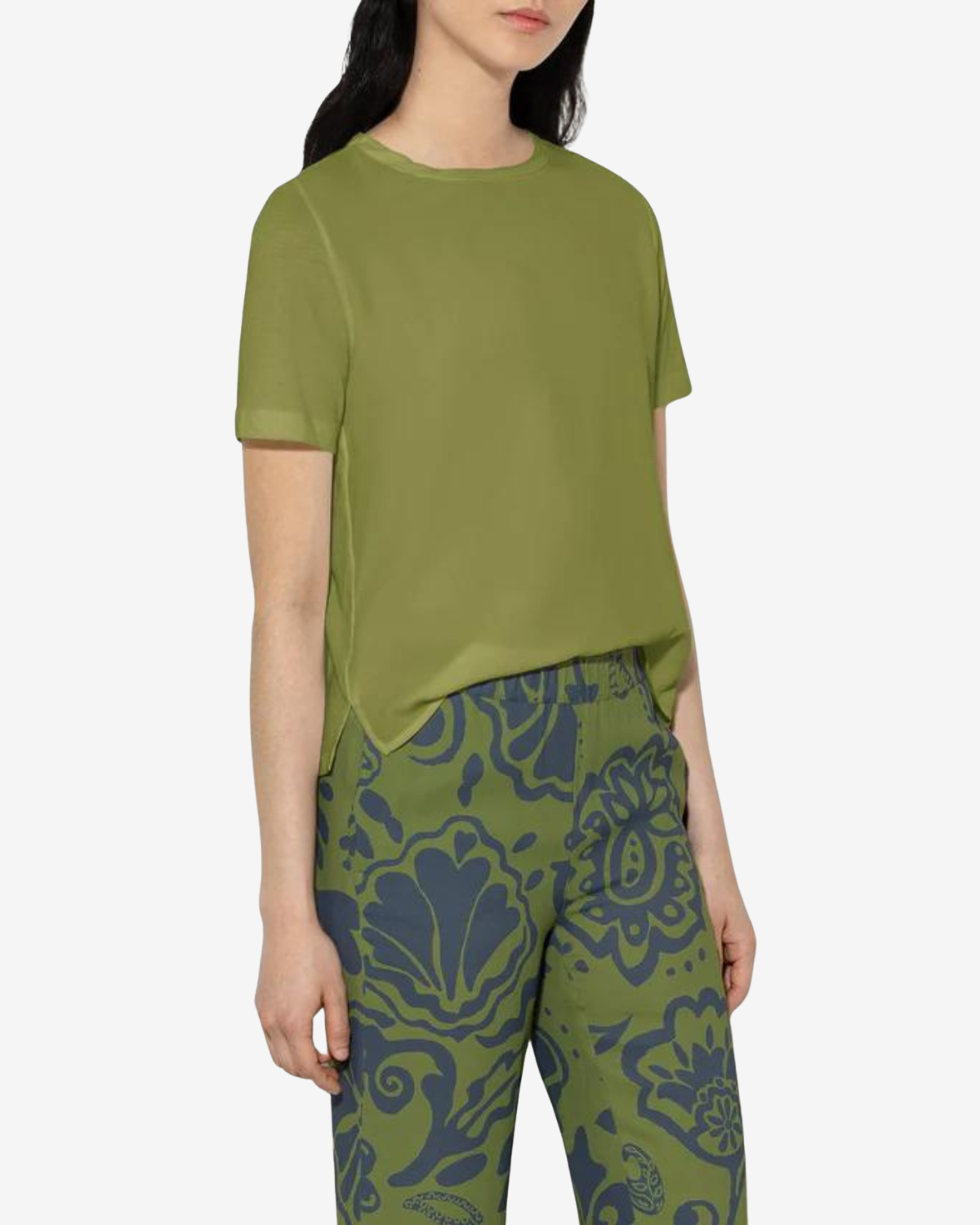 T-Shirt moss green
