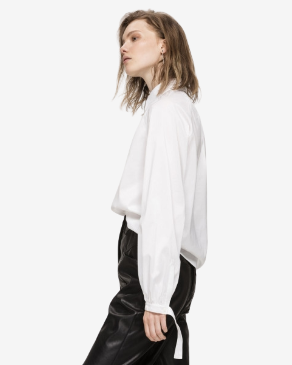 raglan blouse White
