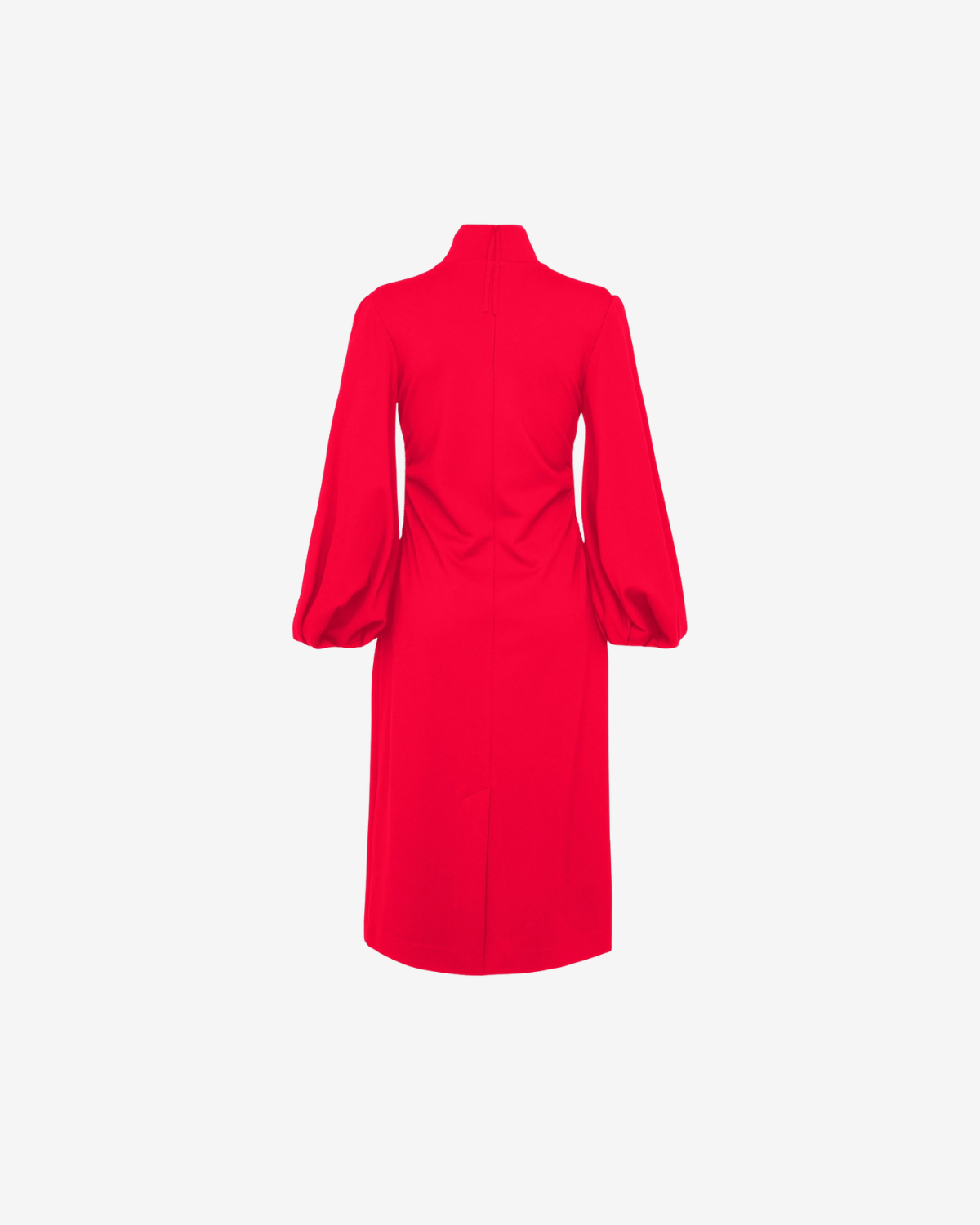 Emotional essence dress deep red