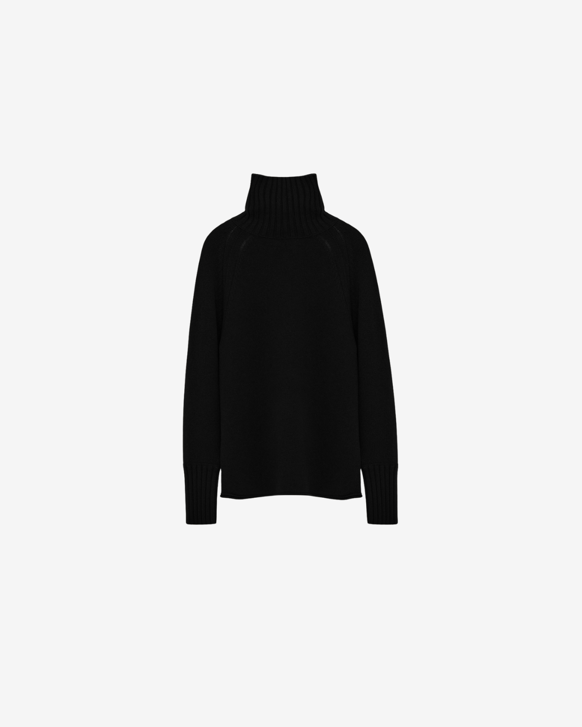 Bold volumes pullover Pure black