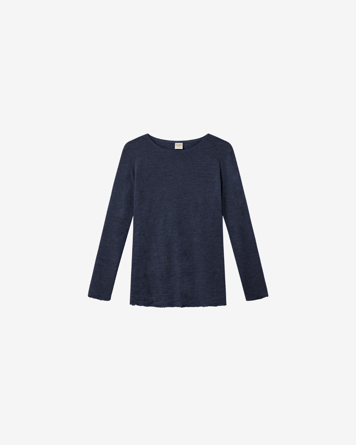 Shirt R-neck Midnight blue melange