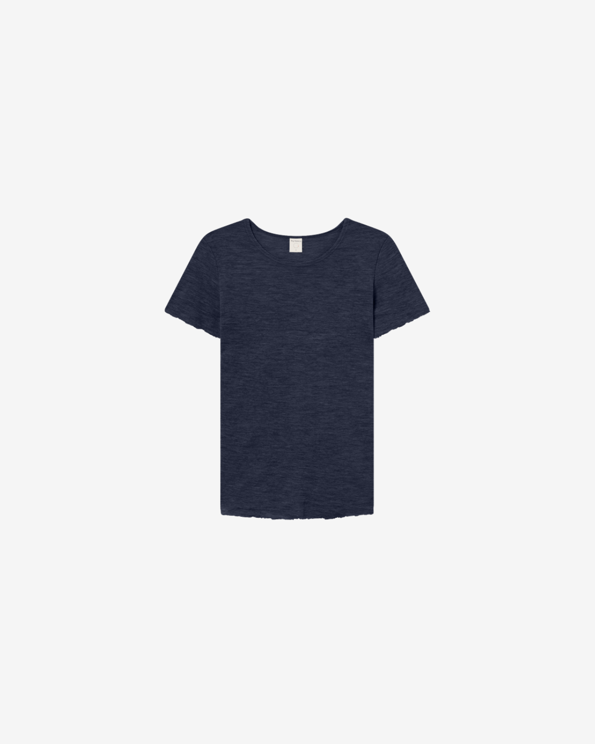 t-shirt r-neck s/s Midnight blue melange