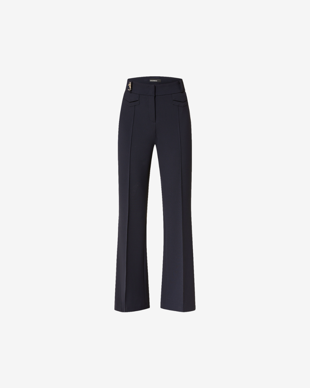 Fawn flap pocket  Dark navy