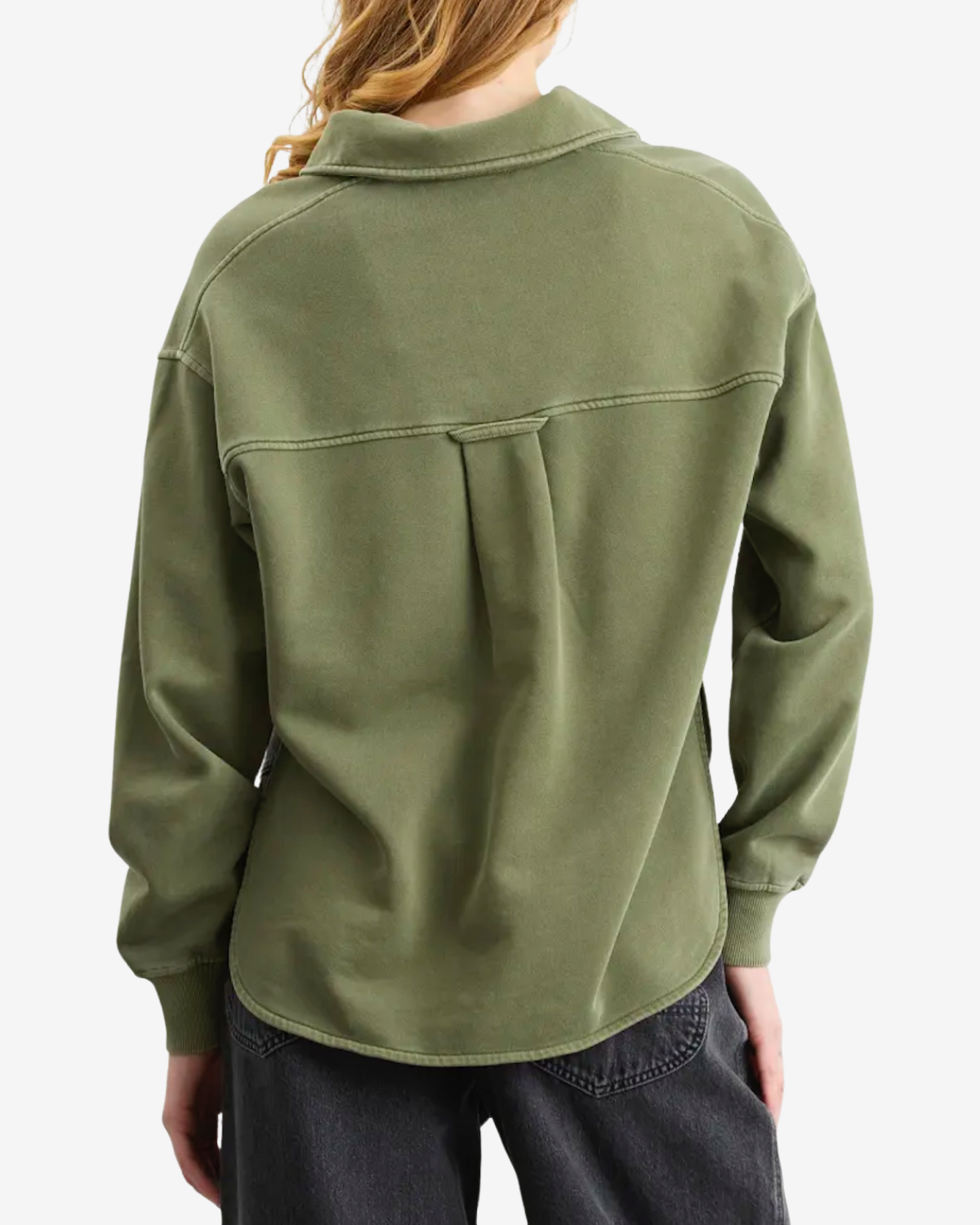 Rugby shirt army green