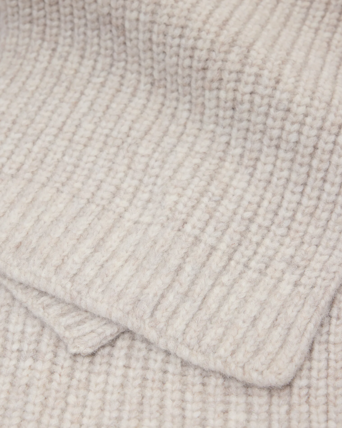 Knitted scarf Silt grey