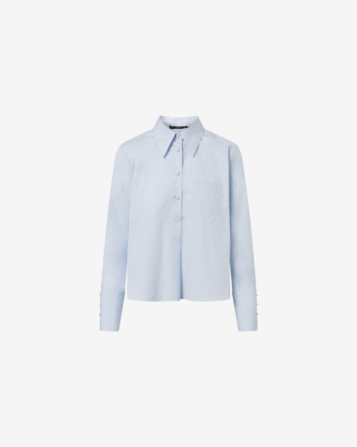 Blouse open blue