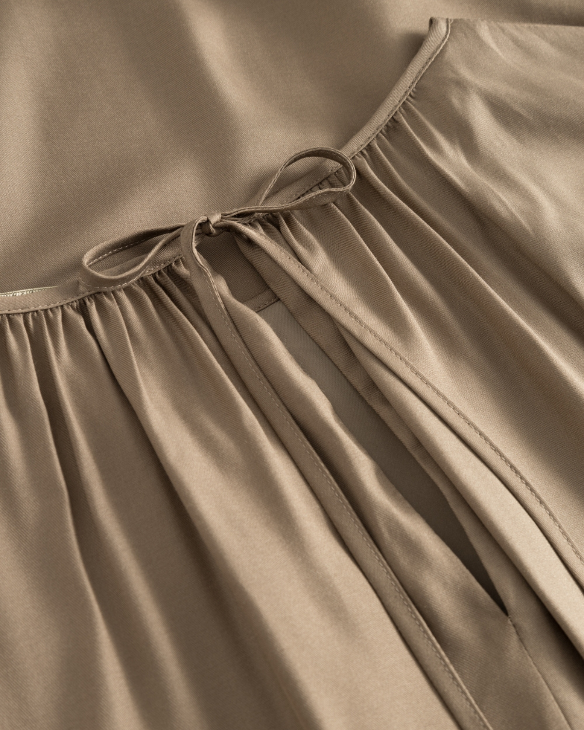 Dress Open Brown