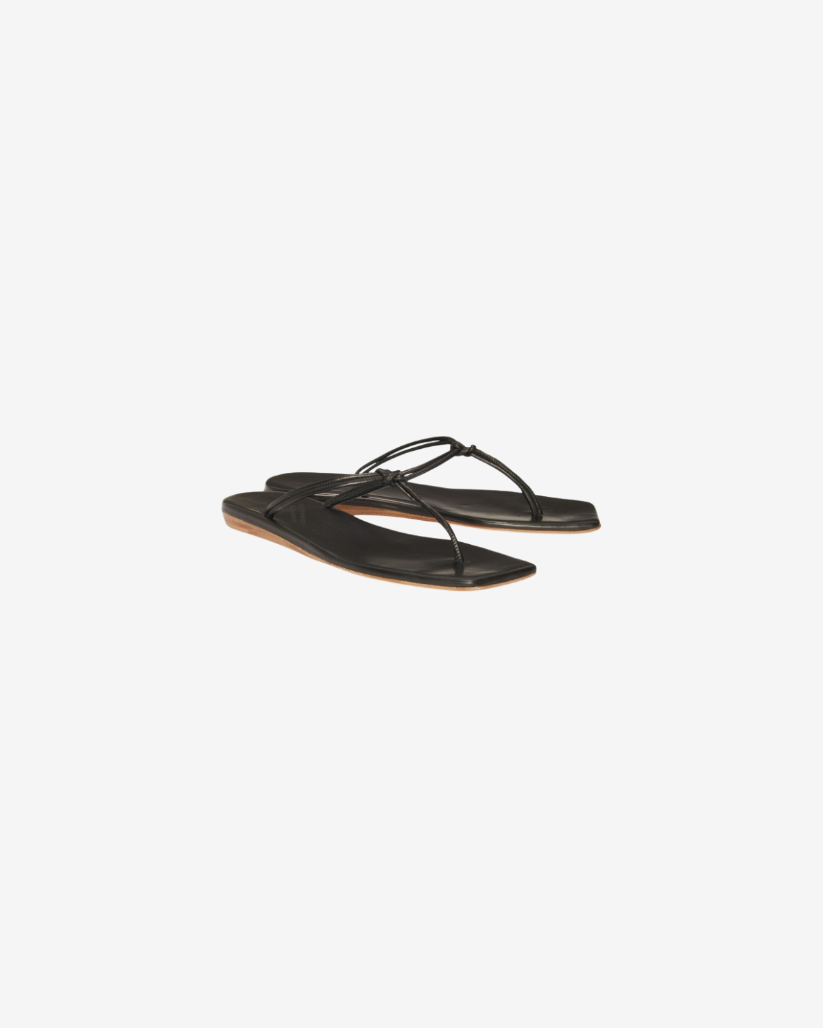 Colorful vibes cord sandal Pure black