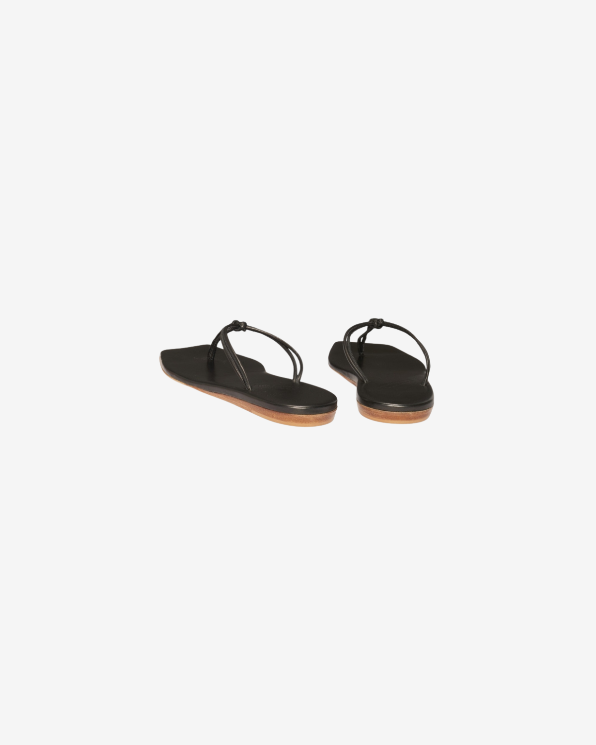 Colorful vibes cord sandal Pure black