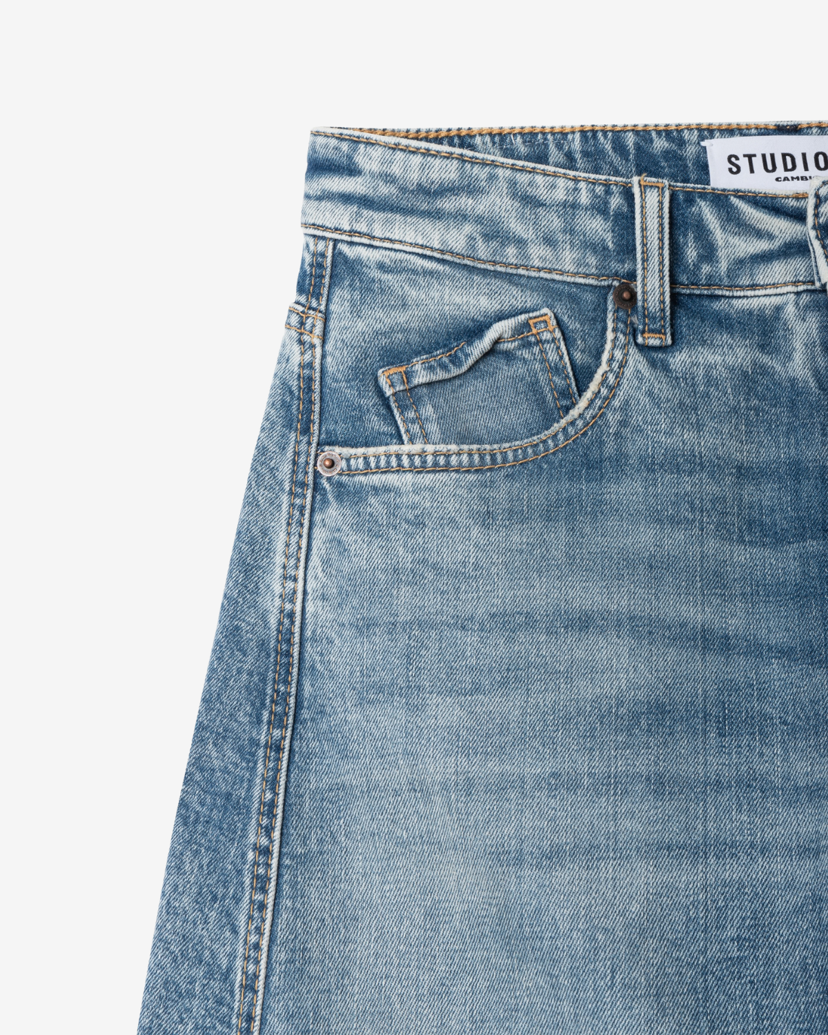 Baggy twisted studio87 Soft moon tea wash