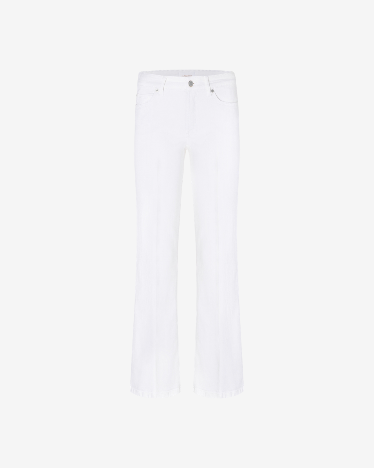 Paris flared pure white stone