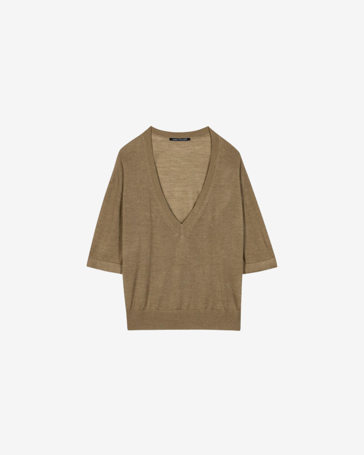V-Pullover  Salbei