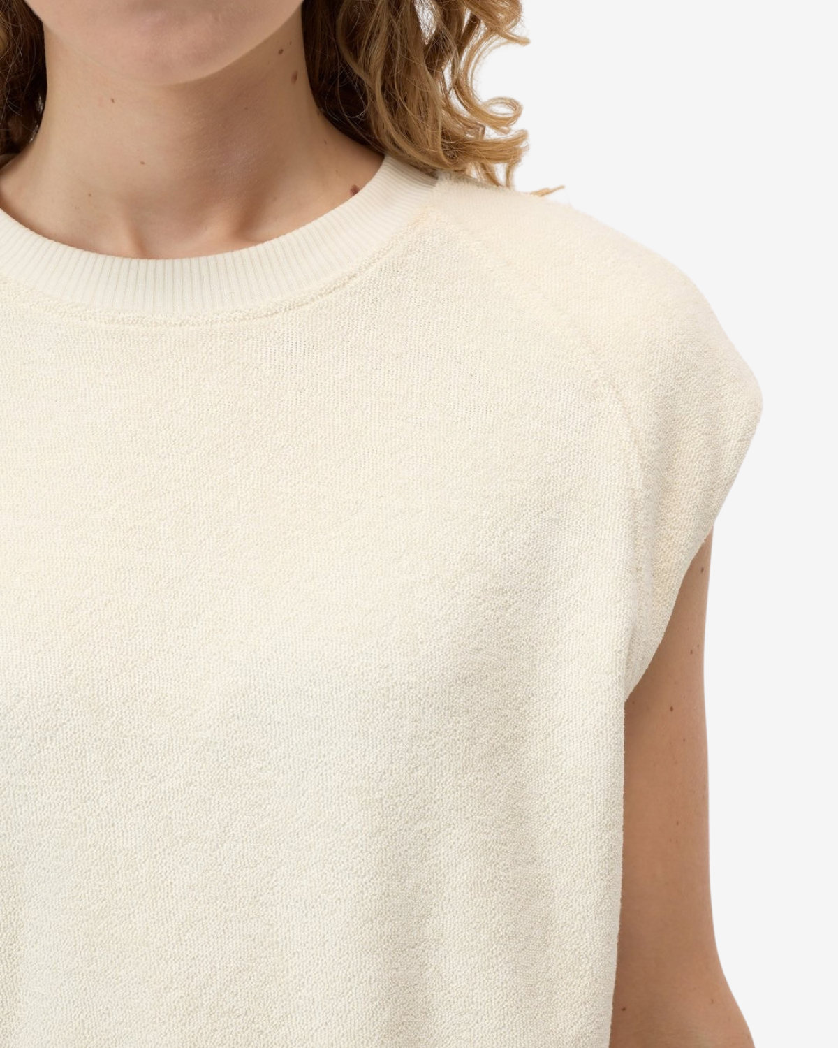 Waisted crewneck Witherit beige