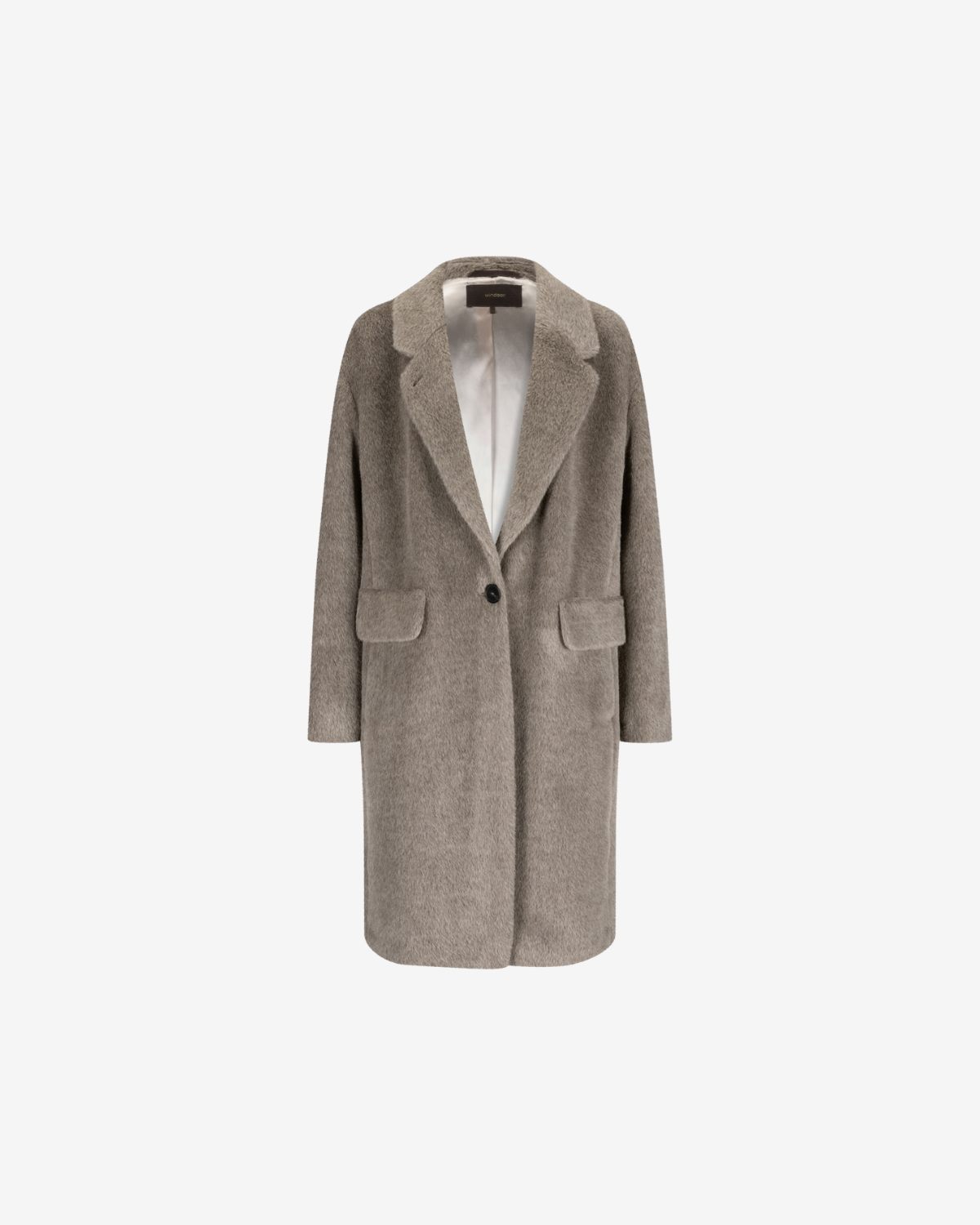 Coat Open Brown
