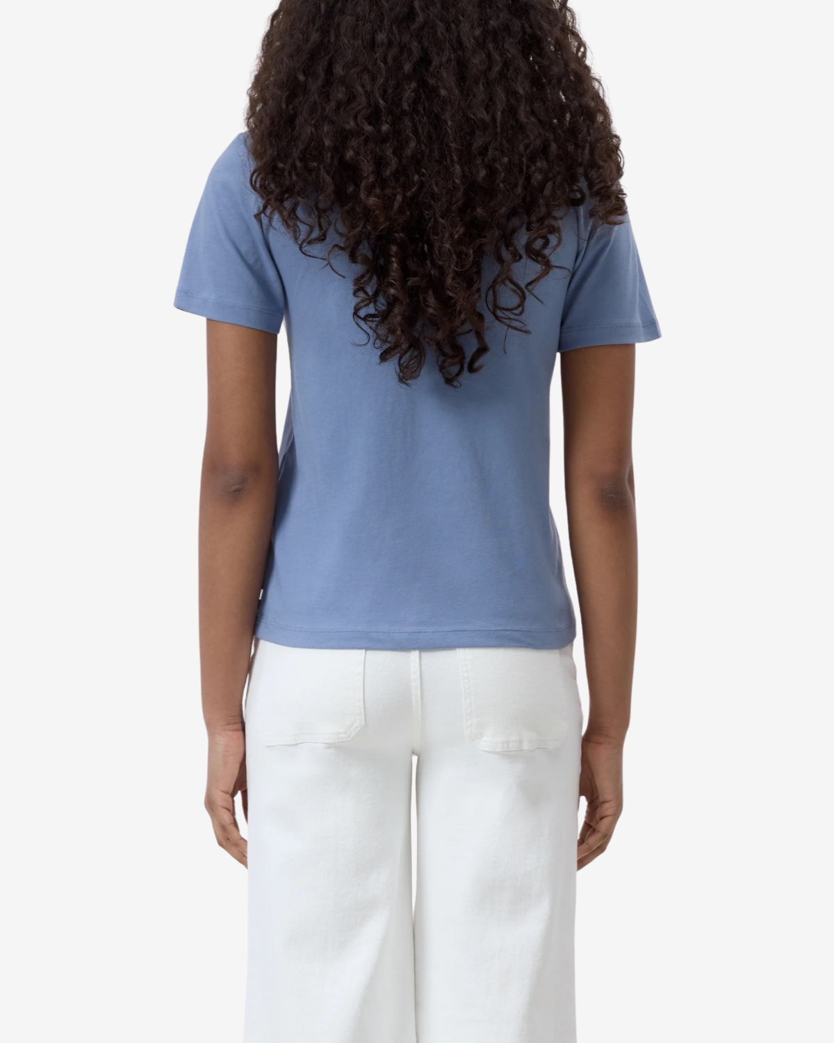 Basic t-shirt Stone blue
