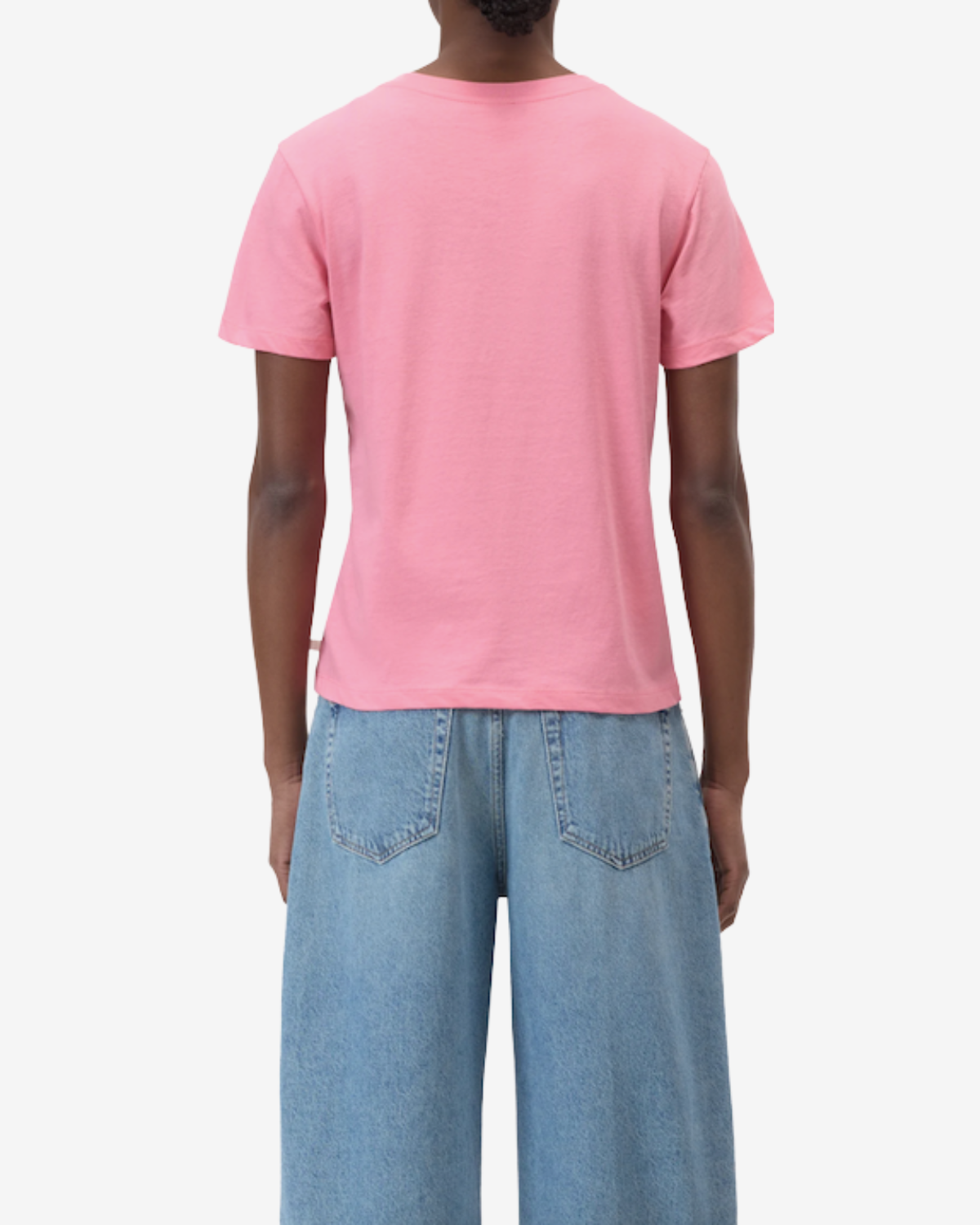 Basic t-shirt Peony pink