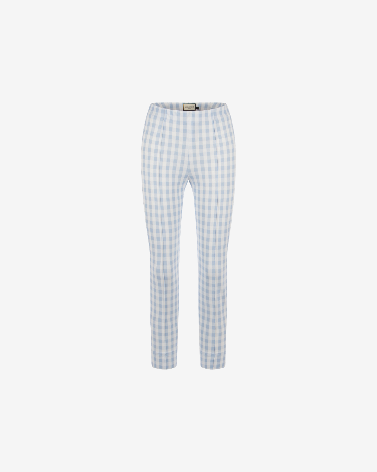 Capri light blue patterned