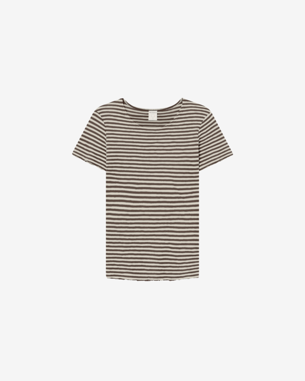 T-shirt Raw white/ Earth melange